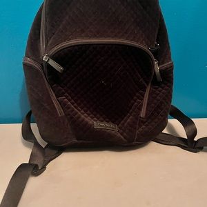Vera Bradley Velvet Backpack Purse